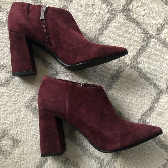 Marc Fisher size 8.5 suede booties - Picture 1 of 9
